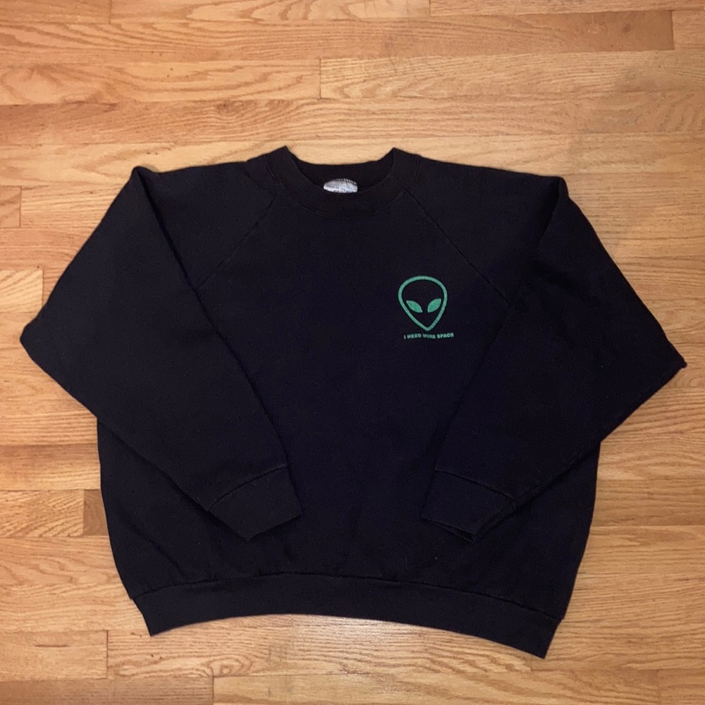 Vintage Fruit of the Loom “I need more space” crewneck